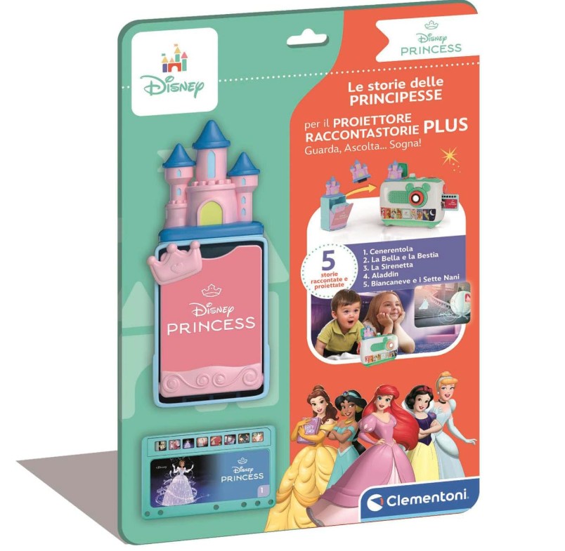 CLEMENTONI DISNEY - LA STORIE DELLE PRINCIPESSE , Storie per proiettore disney